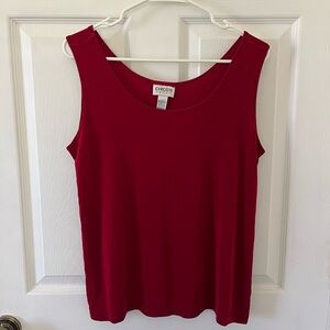 Chico's Vibrant Red Tank Top
